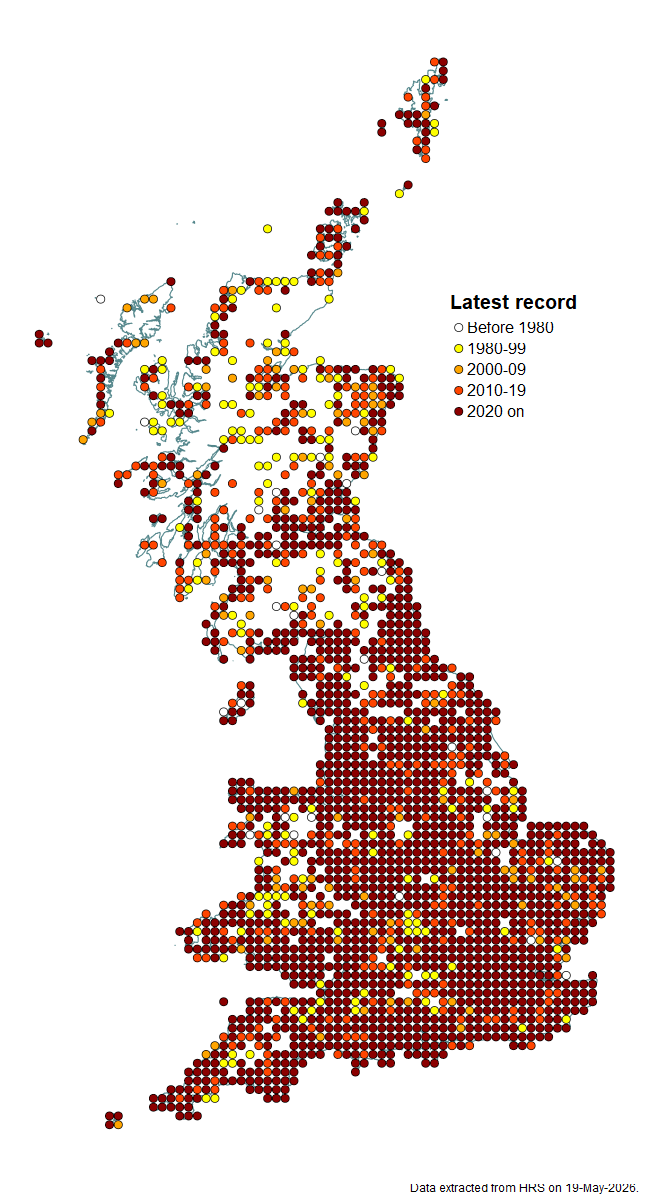 Distribution map for Eupeodes corollae
