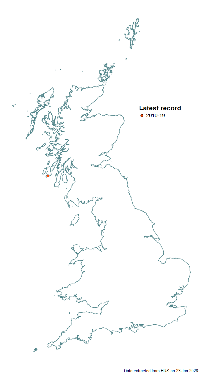 Distribution map for Cheilosia ahenea