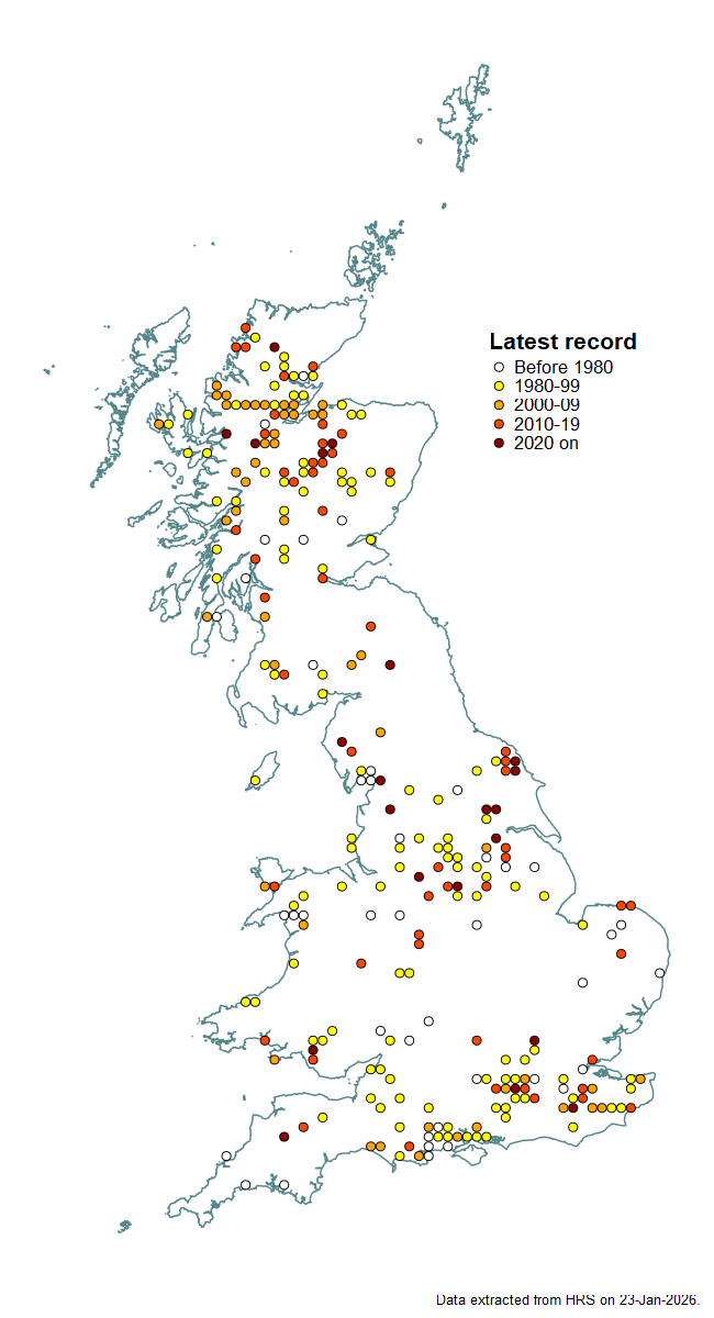 Distribution map for Cheilosia longula
