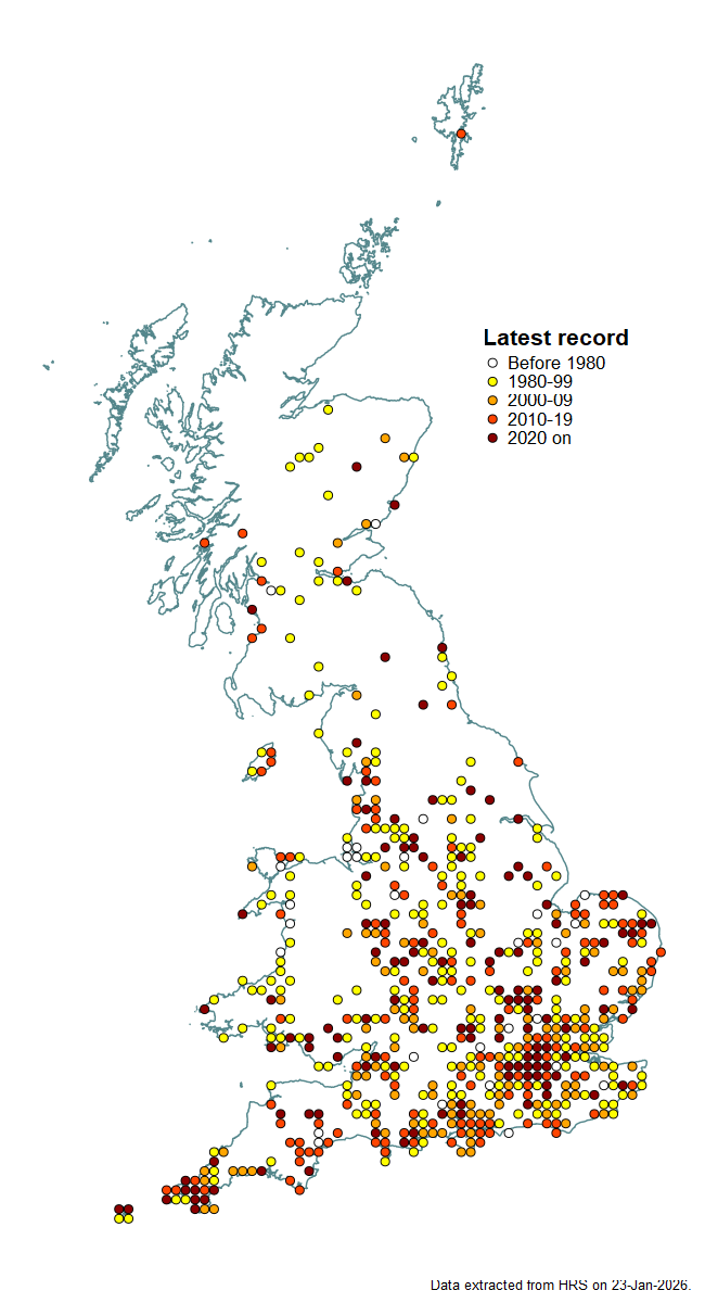 Distribution map for Eumerus funeralis