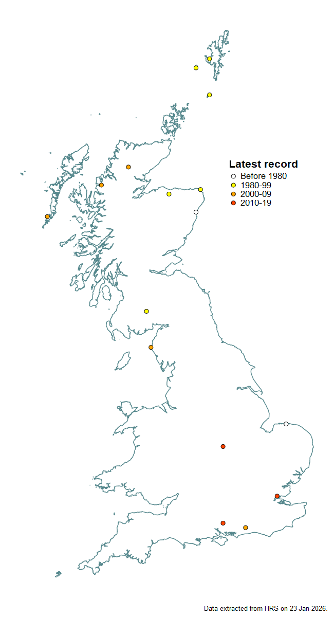 Distribution map for Eupeodes lundbecki