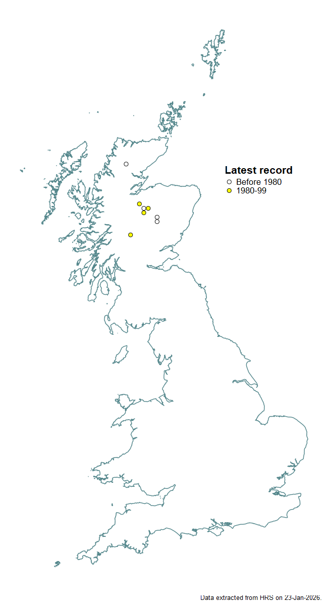 Distribution map for Melangyna ericarum